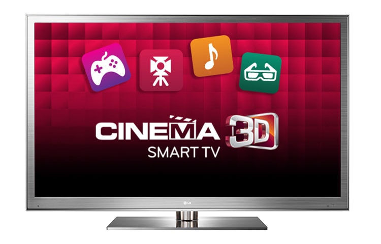 LG CINEMA 3D LED-TV mit Smart TV, Magic Remote und 183 cm (72") Bildschirmdiagonale, 72LM950V