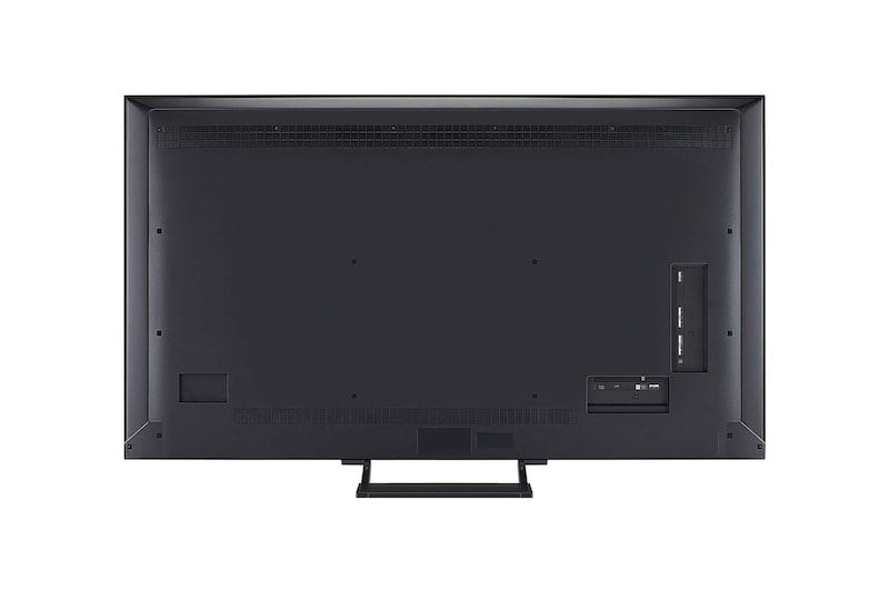 Rückansicht des LG QNED evo TV