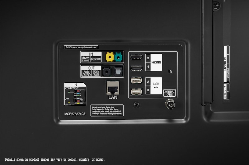 LG 82” UHD 4K TV - Energieeffizienzklasse A (Spektrum: A+++ bis D), 82UM7600PLB