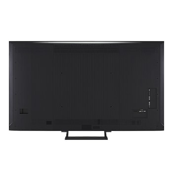 Rückansicht des LG QNED evo TV