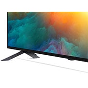 Nahaufnahme der Oberkante des LG QNED TV, 65QNED776RB