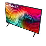 Top right corner view of LG NanoCell TV