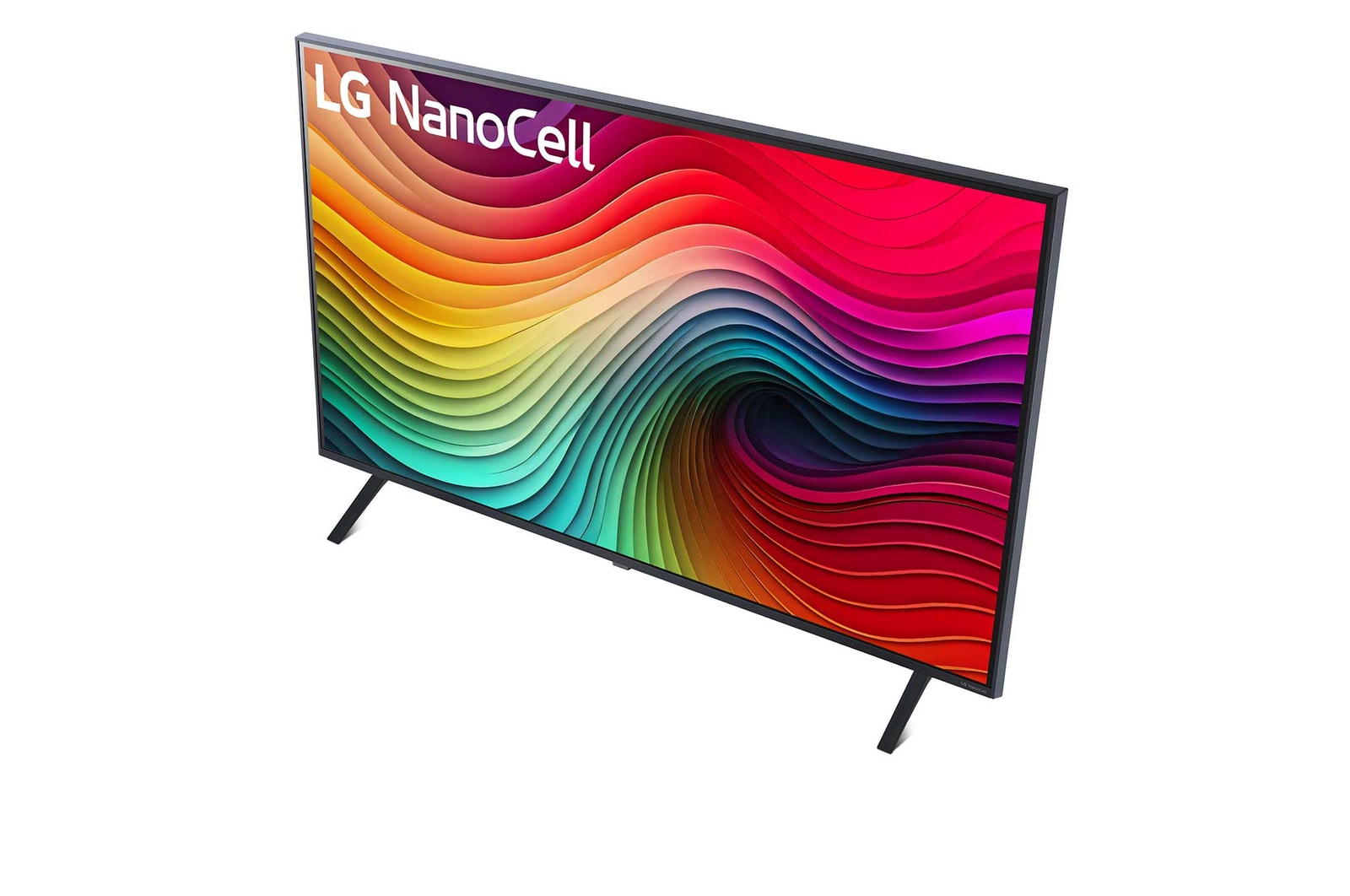 Top right corner view of LG NanoCell TV