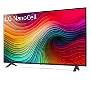 Vorderansicht des LG NanoCell-Fernsehers, NANO80