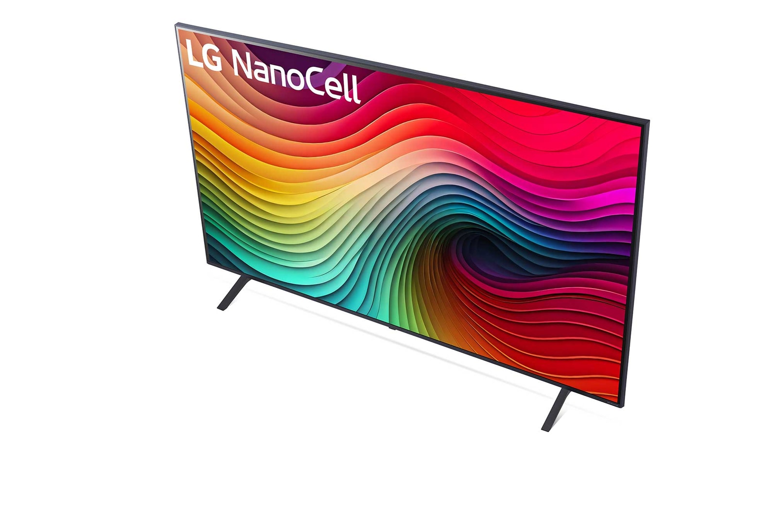 Top right corner view of LG NanoCell TV