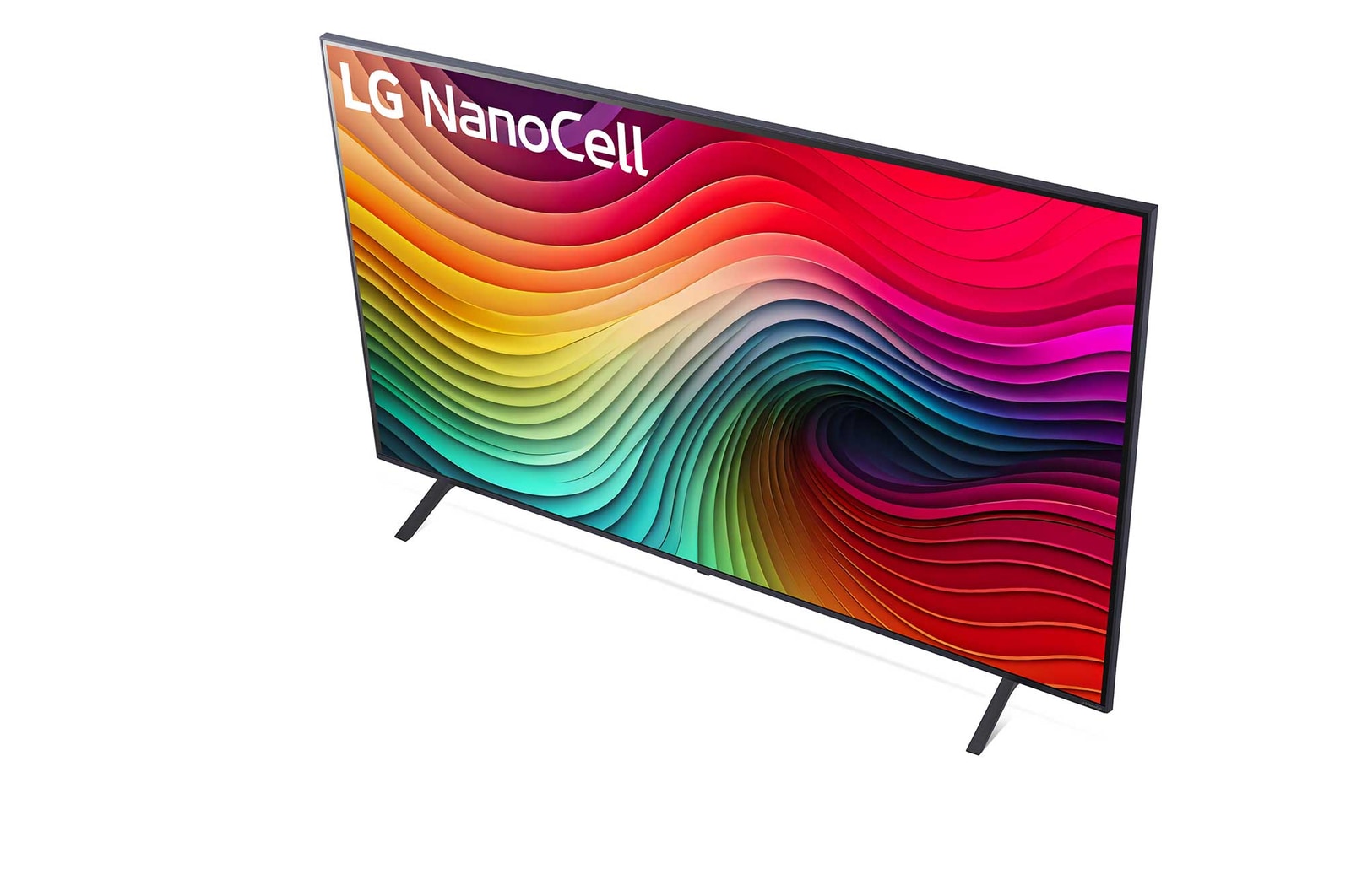 Top right corner view of LG NanoCell TV