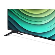 Detailbild von LG NanoCell TV in der unteren linken Ecke