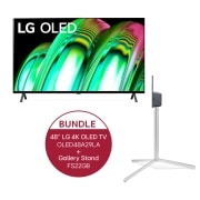 LG 48'' LG 4K OLED TV A2 & Gallery Stand, OLED48A29LA.FS22GB