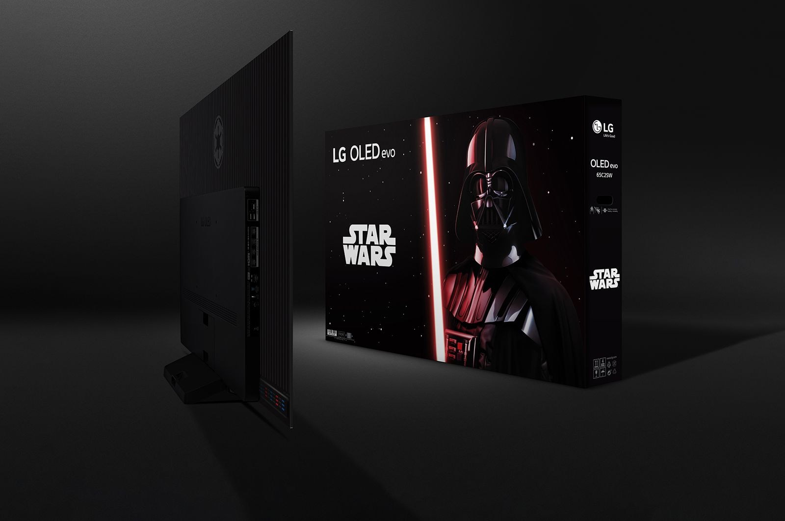 LG  65'' LG 4K OLED evo TV C2 Star Wars Edition, OLED65C2SW