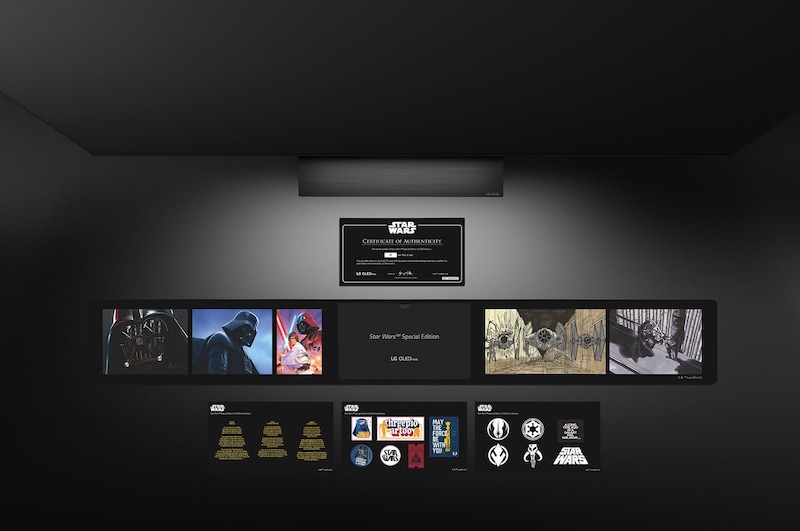 LG 65'' LG 4K OLED evo TV C2 Star Wars Edition, OLED65C2SW