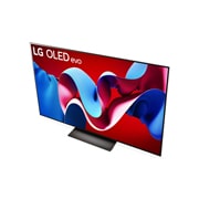 Schrägansicht des LG OLED evo TV C4 von oben