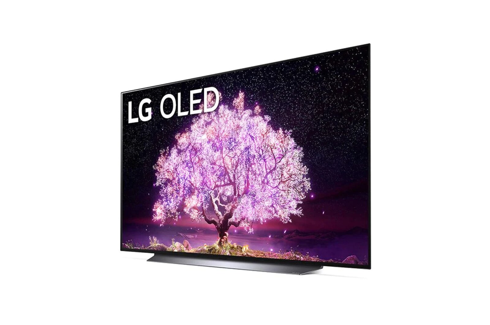 LG 77'' 4K OLED TV C1 + Premium Magic Remote-Fernbedienung PM22, OLED77C17LB.PM22GN