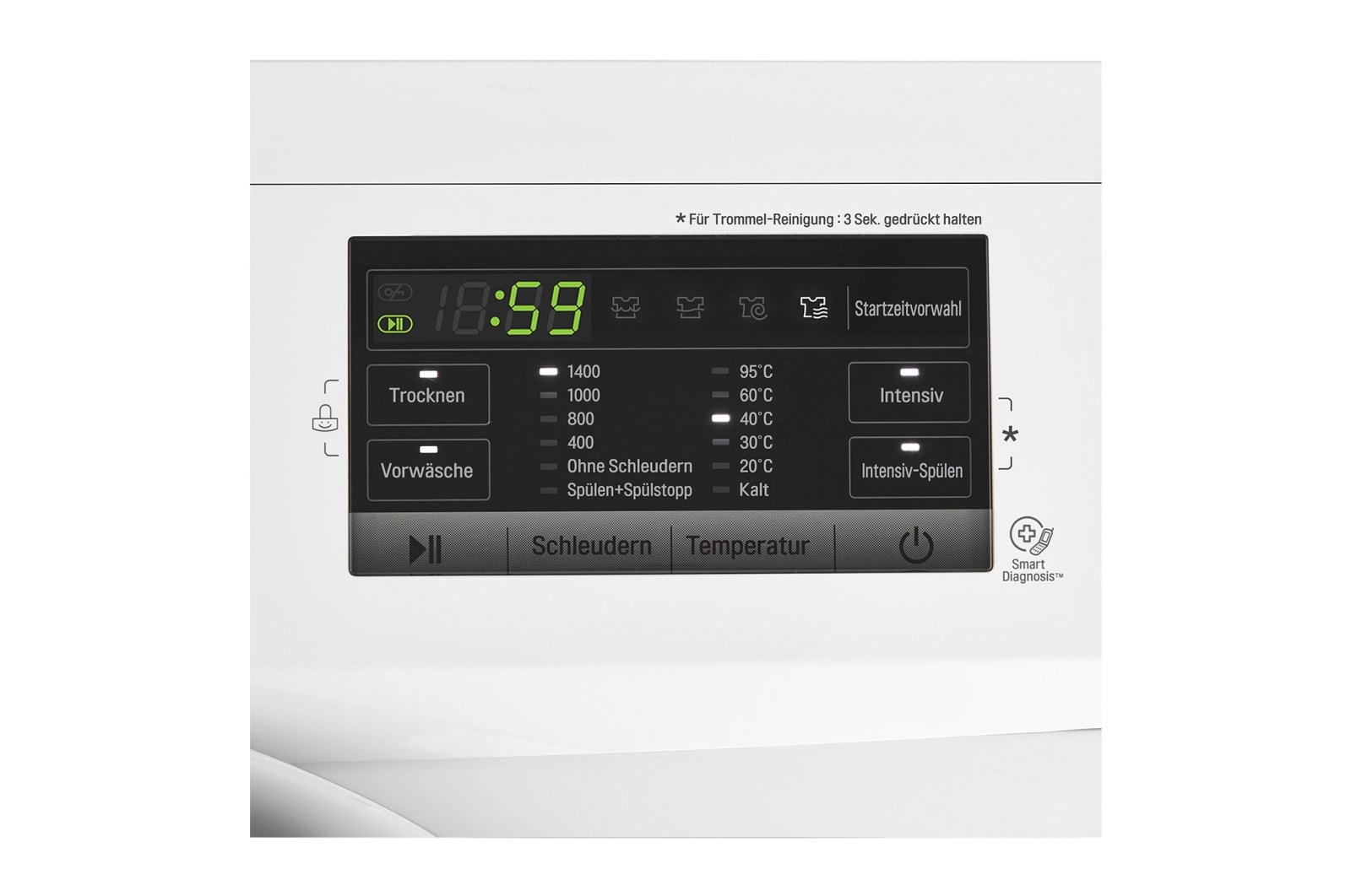 LG Waschtrockner mit 6 Motion DirectDrive™-Technologie | Energieeffizienzklasse* A | 8 kg Waschen / 5 kg Trocknen, F14G6TDM2NH