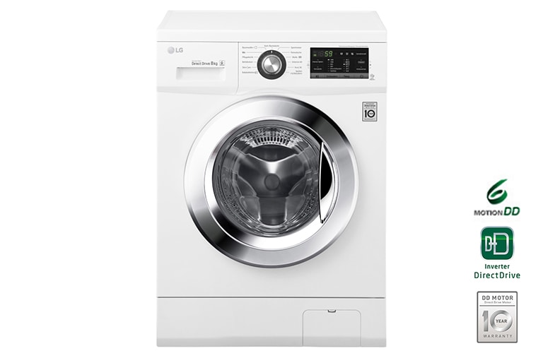 LG Waschmaschine mit bis zu 8 Kg Fassungsvermögen , F14G6TDN2H