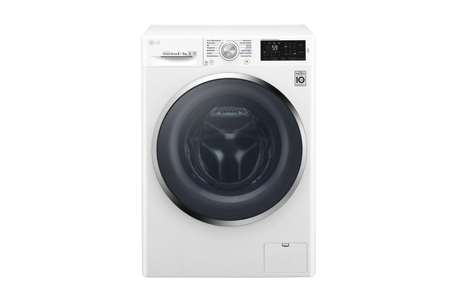 LG Waschtrockner 8KG Waschen/4KG Trocknen, Tag On NFC, 6 Motion Drive, F14WD84TN2