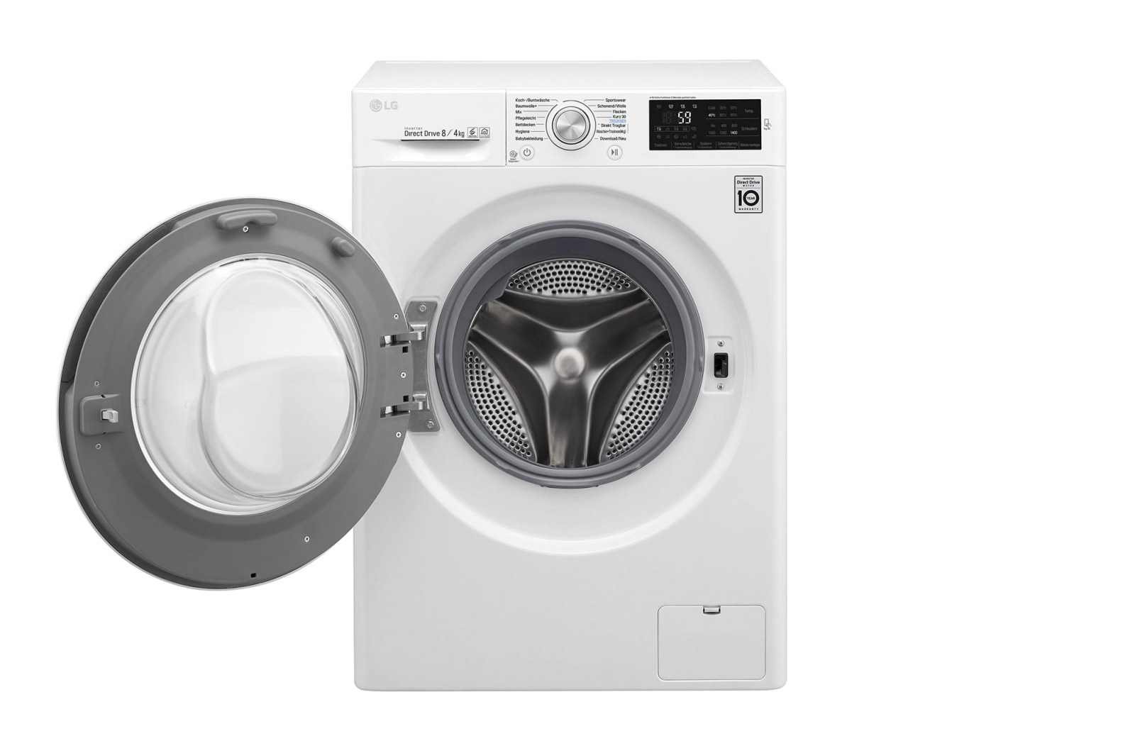 LG Waschtrockner 8KG Waschen/4KG Trocknen, Tag On NFC, 6 Motion Drive, F14WD84TN2