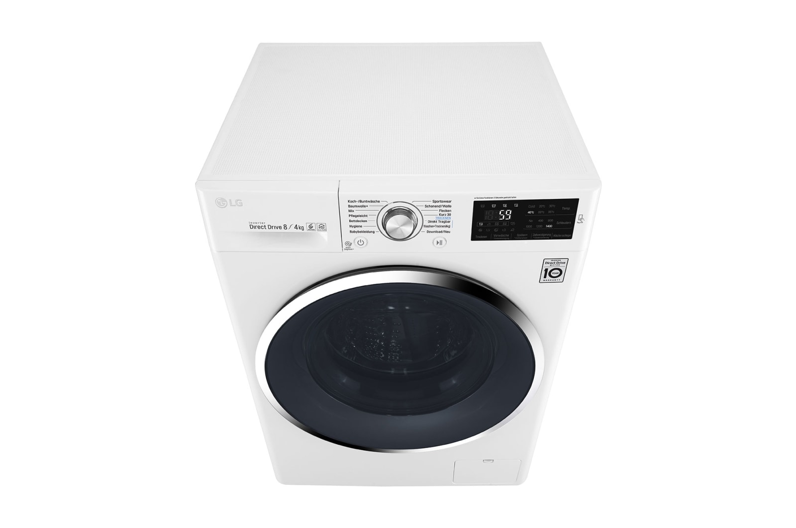 LG Waschtrockner 8KG Waschen/4KG Trocknen, Tag On NFC, 6 Motion Drive, F14WD84TN2