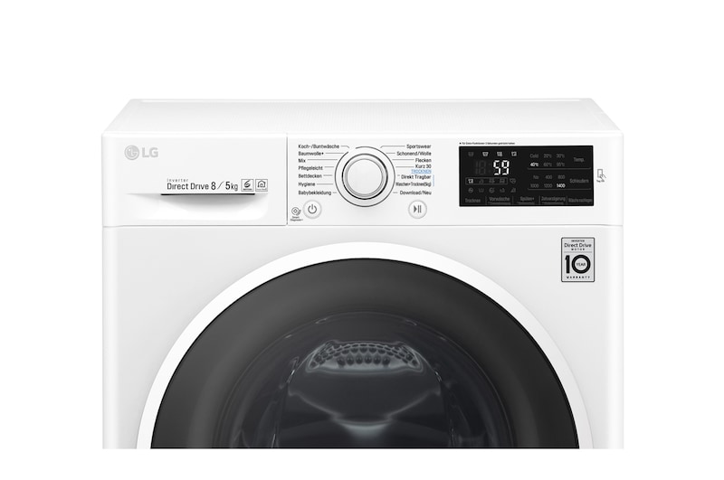 LG Waschtrockner | Serie 5 | 8 kg Waschen | 5 kg Trocknen | Inverter DirectDrive™ , F14WD85EN0