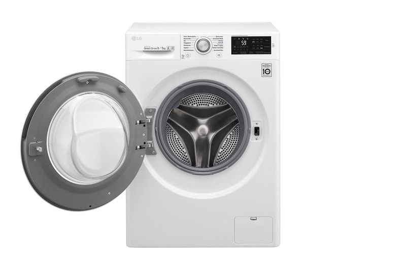 LG Waschtrockner 9KG Waschen / 5KG Trocknen, Tag On NFC, AquaLock™, 6 Motion Drive, F14WD95TN2