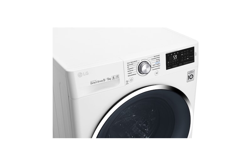 LG Waschtrockner 9KG Waschen / 5KG Trocknen, Tag On NFC, AquaLock™, 6 Motion Drive, F14WD95TN2
