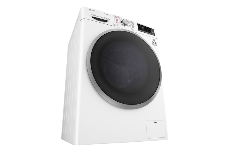 LG Waschtrockner | Serie 9 | 9 kg Waschen | 6 kg Trocknen | TrueSteam™ | Inverter DirectDrive™ | SmartThinQ™ | Silber-Rahmen, F14WD96EH1