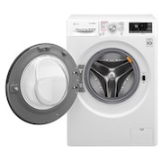 LG Waschtrockner | Serie 9 | 9 kg Waschen | 6 kg Trocknen | TrueSteam™ | Inverter DirectDrive™ | SmartThinQ™ | Chrom-Rahmen, F14WD96TH2