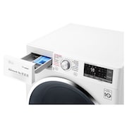 LG Waschtrockner | Serie 9 | 9 kg Waschen | 6 kg Trocknen | TrueSteam™ | Inverter DirectDrive™ | SmartThinQ™ | Chrom-Rahmen, F14WD96TH2