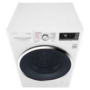 LG Waschtrockner | Serie 9 | 9 kg Waschen | 6 kg Trocknen | TrueSteam™ | Inverter DirectDrive™ | SmartThinQ™ | Chrom-Rahmen, F14WD96TH2