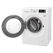 LG Waschtrockner | Serie 9 | 9 kg Waschen | 6 kg Trocknen | TrueSteam™ | Inverter DirectDrive™ | SmartThinQ™ | Chrom-Rahmen, F14WD96TH2