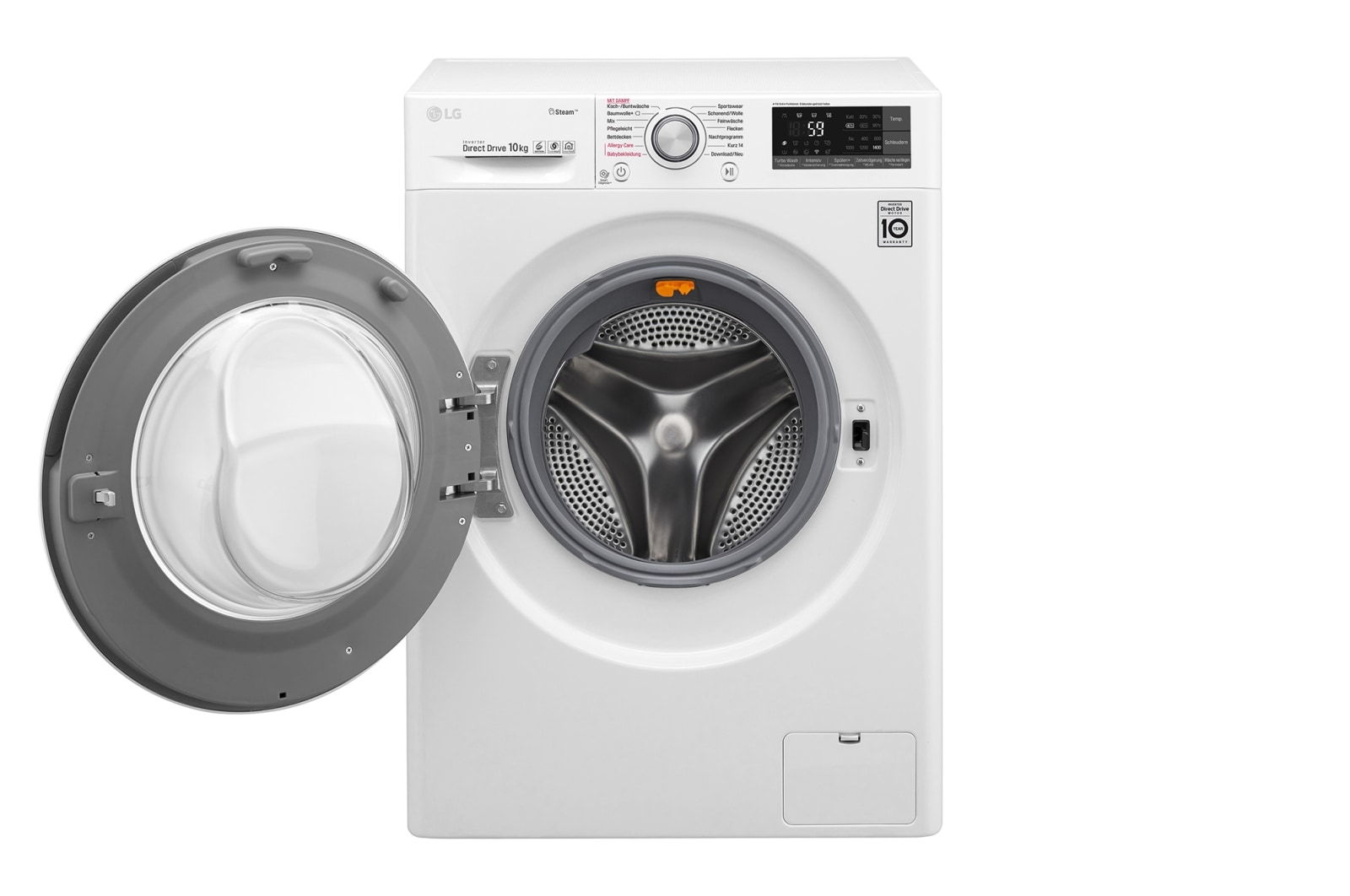 LG Waschmaschine | Serie 7 | 10 kg | Steam™ | TurboWash™ | Smart ThinQ™, F14WM10ATS1