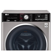 LG Waschmaschine | Serie 9 | 10 kg | TrueSteam™ | TurboWash™ | SmartThinQ™ | Edelstahl-Optik, F14WM10TT6