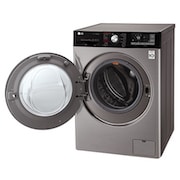 LG Waschmaschine | Serie 9 | 10 kg | TrueSteam™ | TurboWash™ | SmartThinQ™ | Edelstahl-Optik, F14WM10TT6
