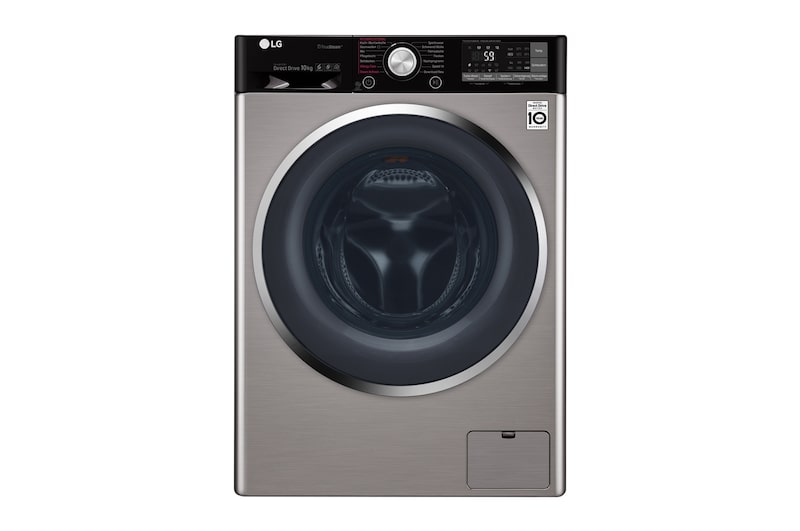 LG Waschmaschine | Serie 9 | 10 kg | TrueSteam™ | TurboWash™ | SmartThinQ™ | Edelstahl-Optik, F14WM10TT6