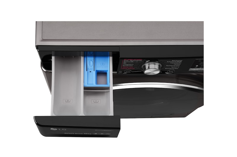 LG Waschmaschine | Serie 9 | 10 kg | TrueSteam™ | TurboWash™ | SmartThinQ™ | Edelstahl-Optik, F14WM10TT6