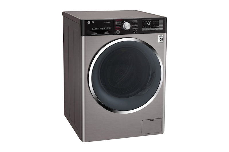 LG Waschmaschine | Serie 9 | 10 kg | TrueSteam™ | TurboWash™ | SmartThinQ™ | Edelstahl-Optik, F14WM10TT6