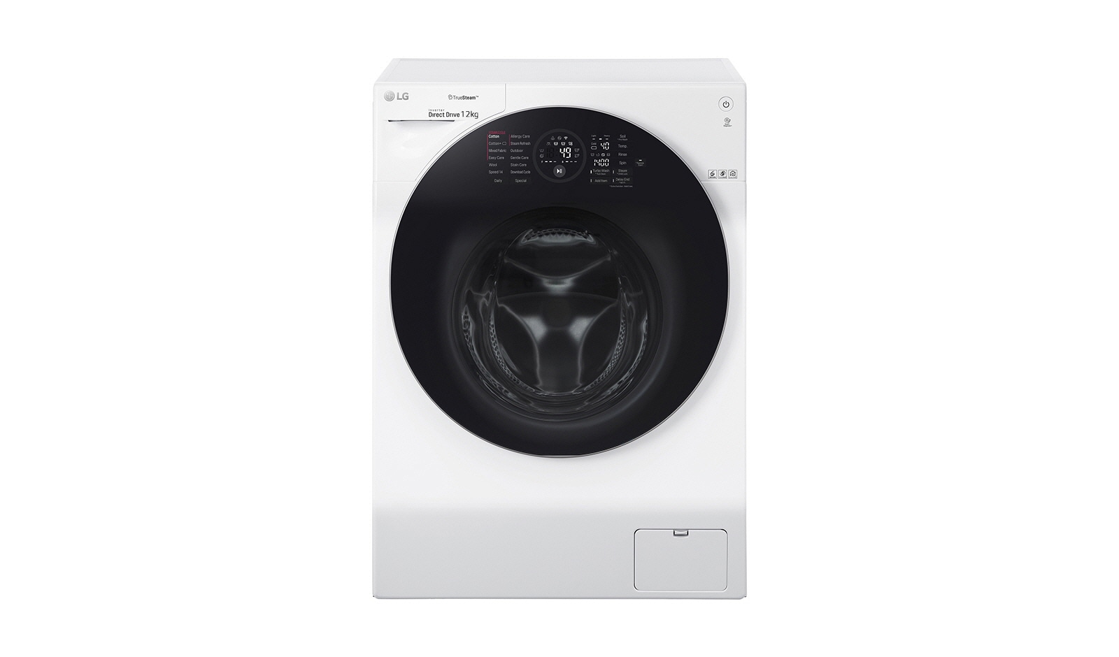 LG Waschmaschine | Serie X | 12 kg | TrueSteam™ | TurboWash™ | SmartThinQ™, F14WM12GT