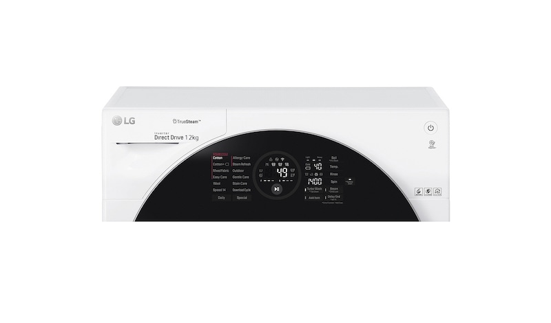 LG Waschmaschine | Serie X | 12 kg | TrueSteam™ | TurboWash™ | SmartThinQ™, F14WM12GT