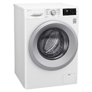 LG Waschmaschine | Serie 3 | 7 kg | Weiß & silber Ring, F14WM7KN1