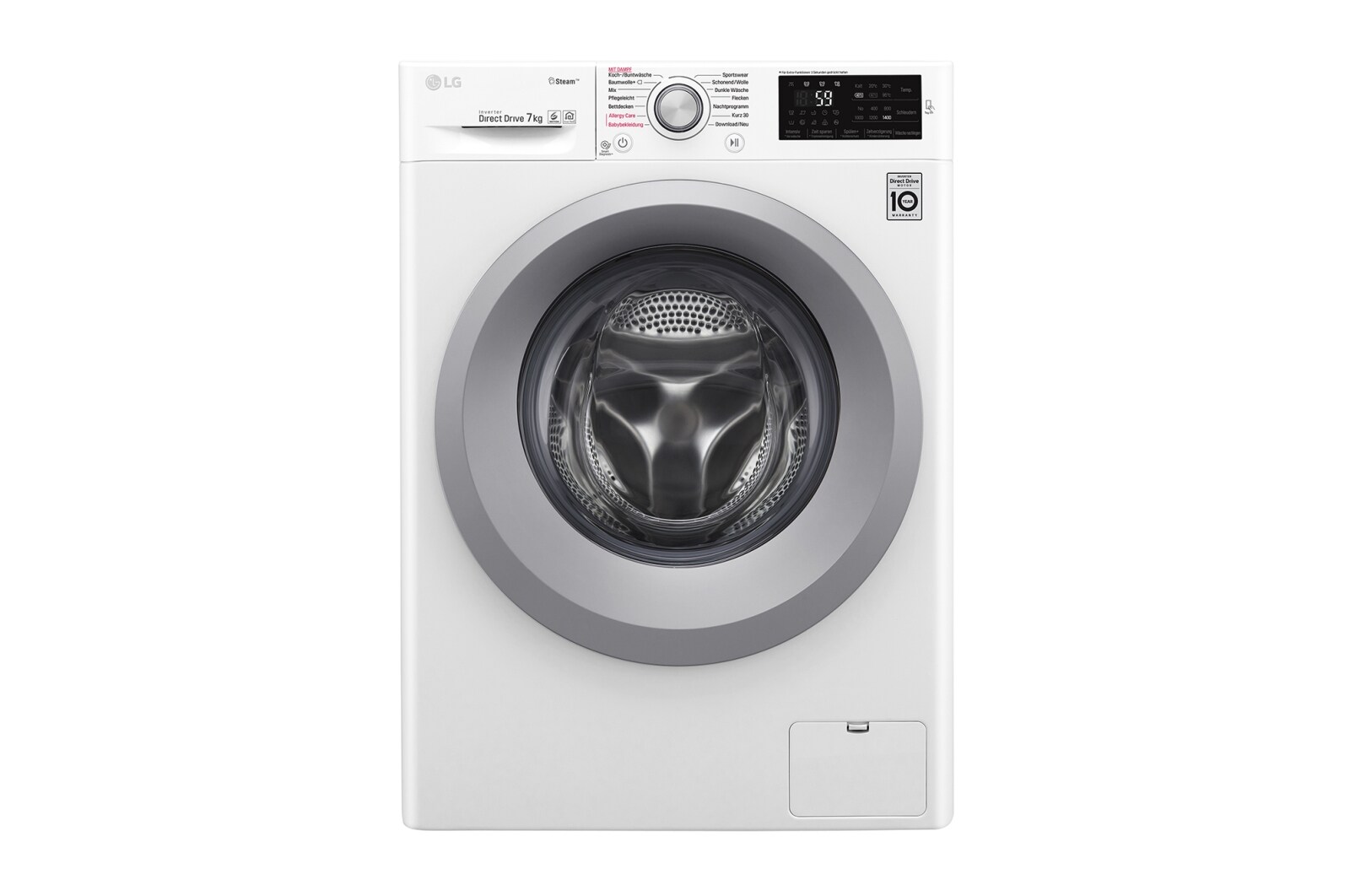 LG Waschmaschine 7KG, Steam, Tag On NFC, F14WM7KS1