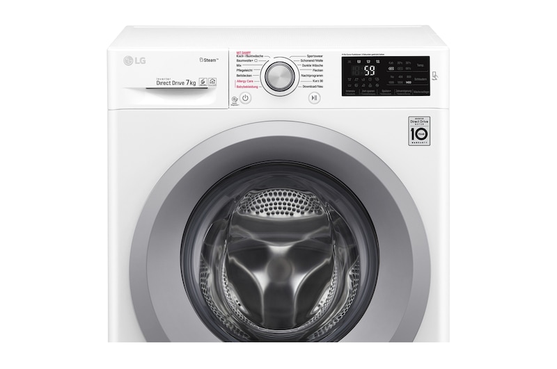 LG Waschmaschine 7KG, Steam, Tag On NFC, F14WM7KS1