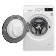 LG Waschmaschine | Serie 3 | 8 kg | Weiß & weißer Ring, F14WM8LN0
