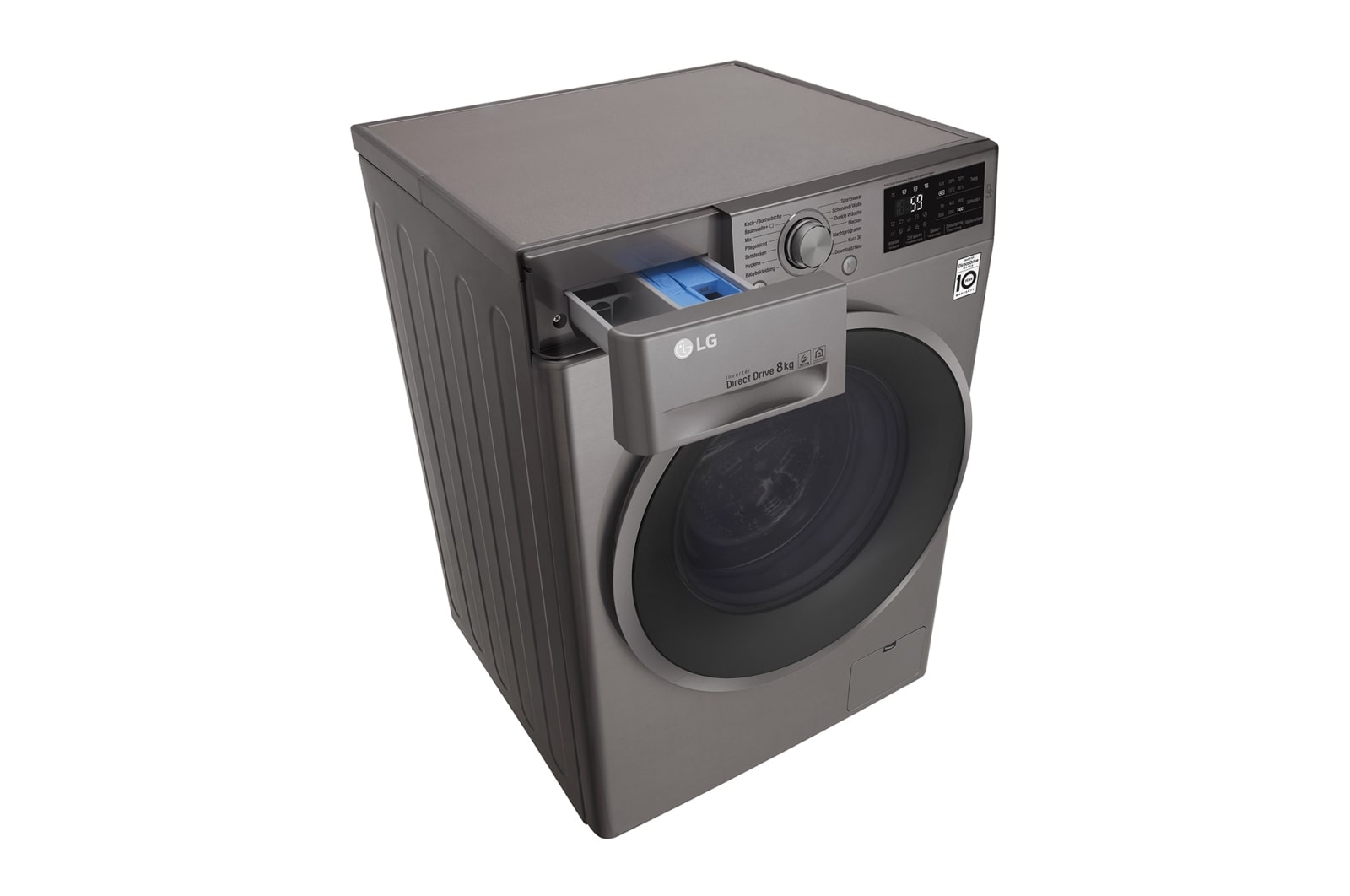 LG Waschmaschine | Serie 5 | 8 kg | Stone Silver, F14WM8TN4