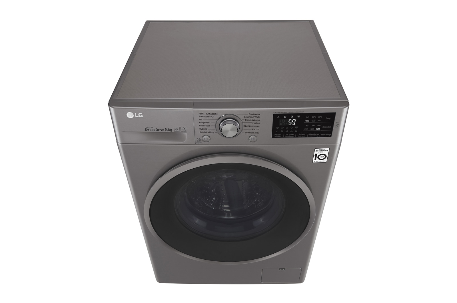 LG Waschmaschine | Serie 5 | 8 kg | Stone Silver, F14WM8TN4