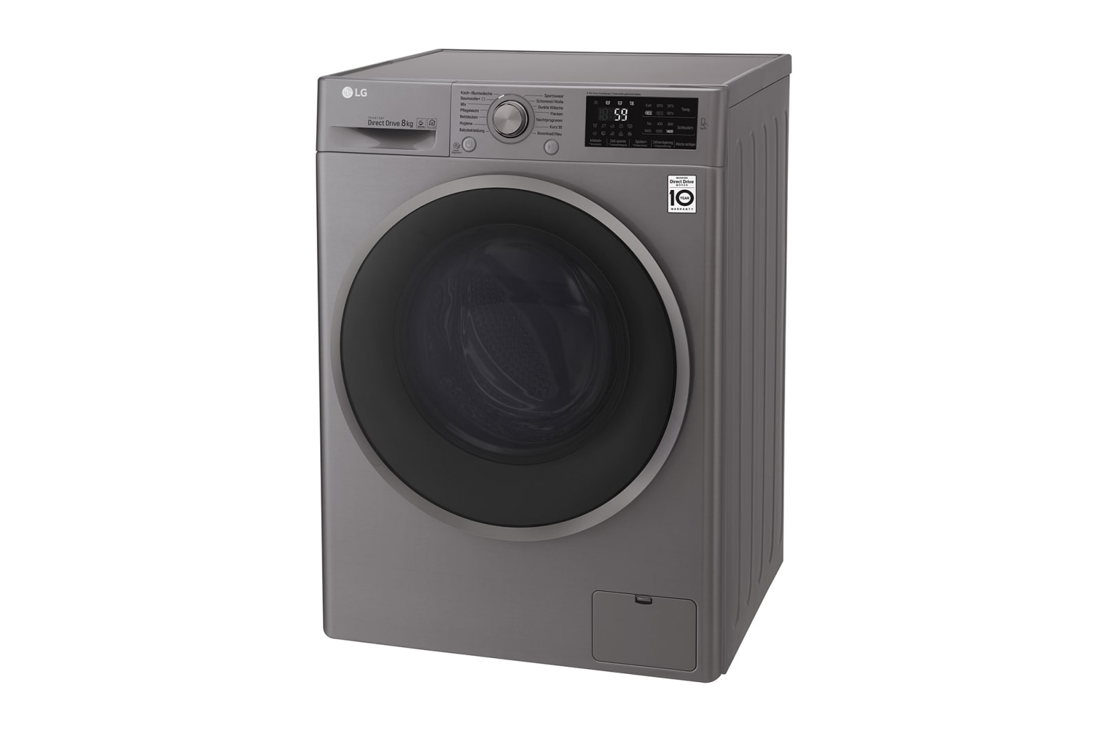 LG Waschmaschine | Serie 5 | 8 kg | Stone Silver, F14WM8TN4