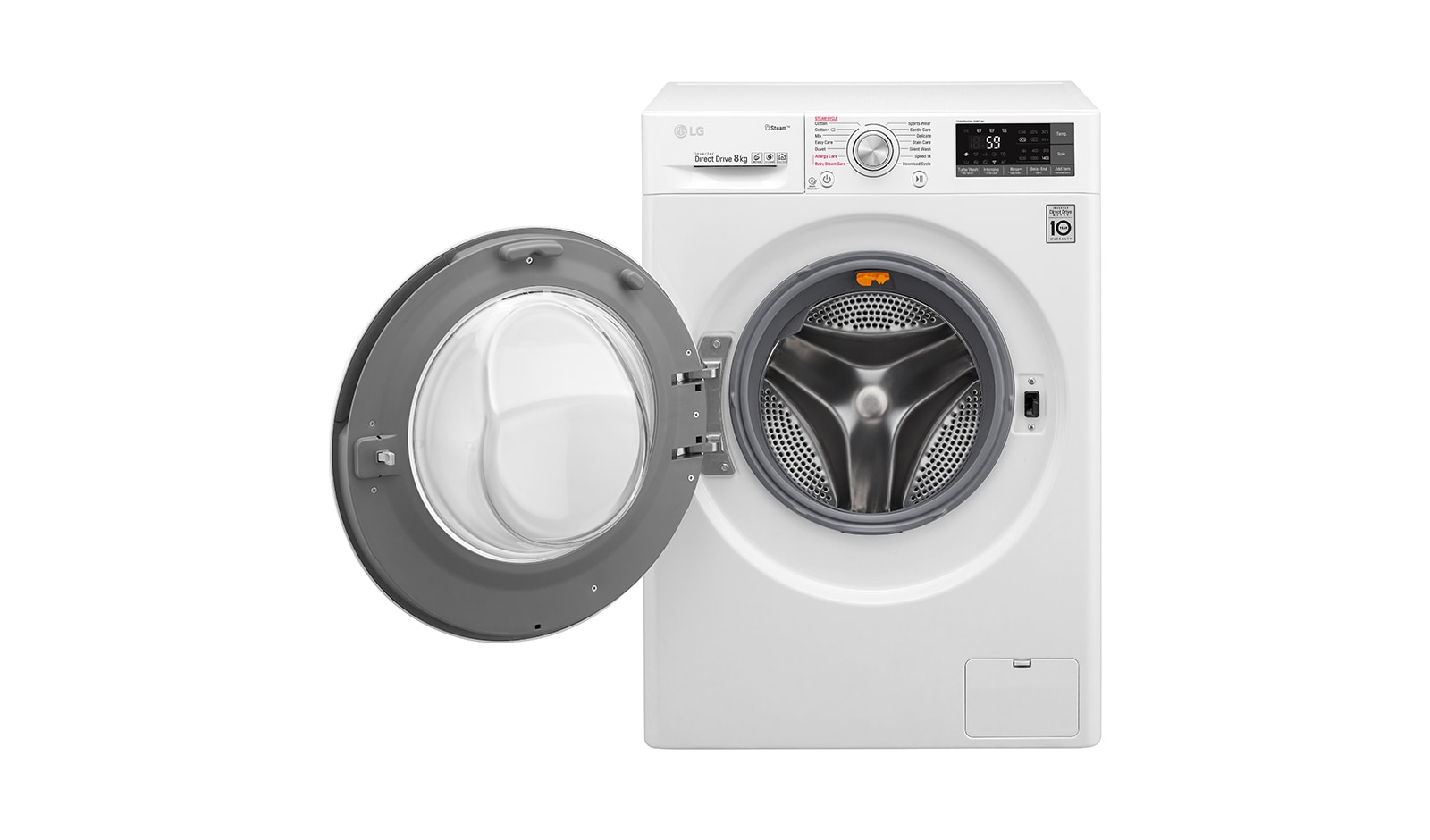 LG Waschmaschine | Serie 7 | 8 kg | Steam™ | TurboWash™ | Smart ThinQ™, F14WM8TS2