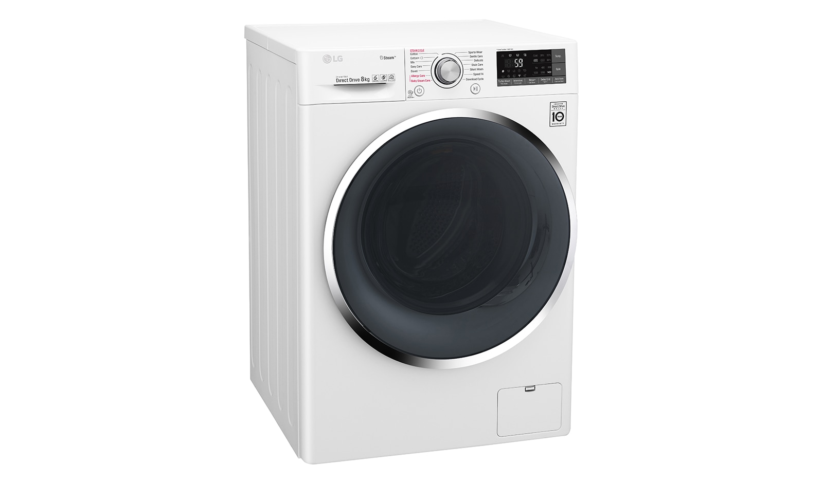 LG Waschmaschine | Serie 7 | 8 kg | Steam™ | TurboWash™ | Smart ThinQ™, F14WM8TS2