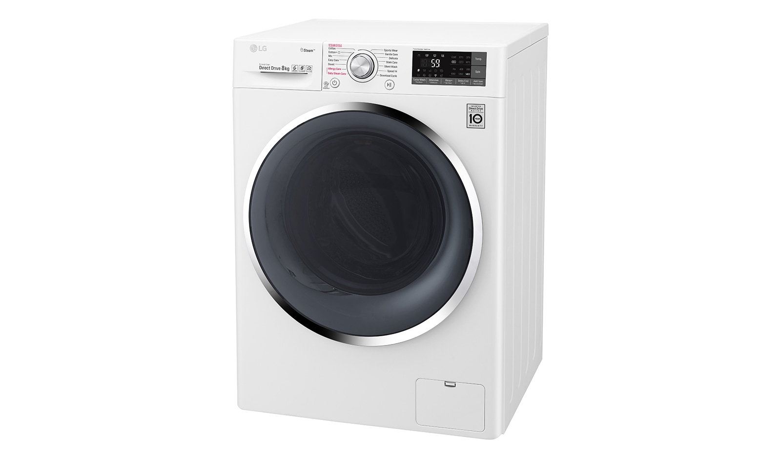 LG Waschmaschine | Serie 7 | 8 kg | Steam™ | TurboWash™ | Smart ThinQ™, F14WM8TS2