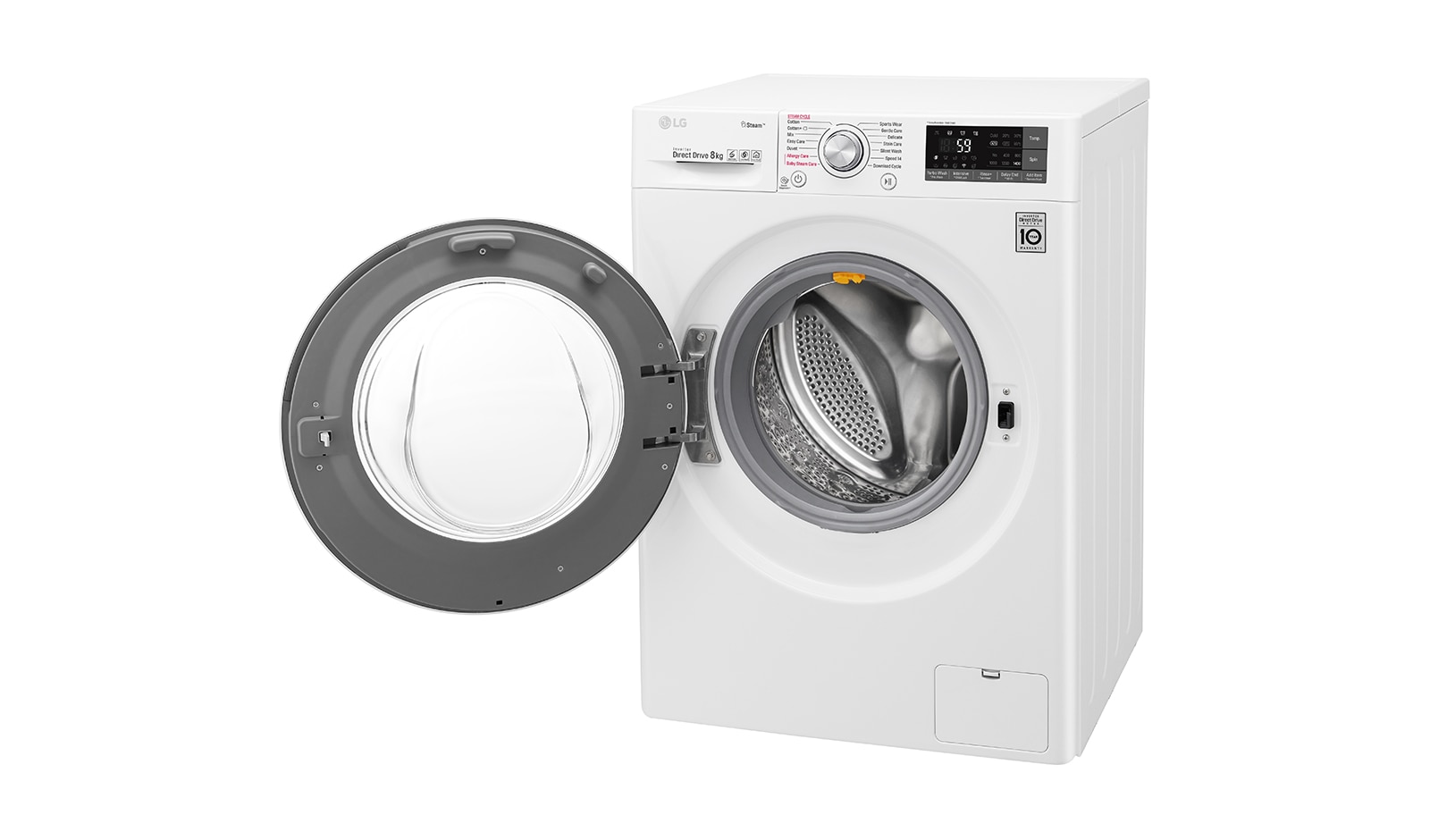 LG Waschmaschine | Serie 7 | 8 kg | Steam™ | TurboWash™ | Smart ThinQ™, F14WM8TS2