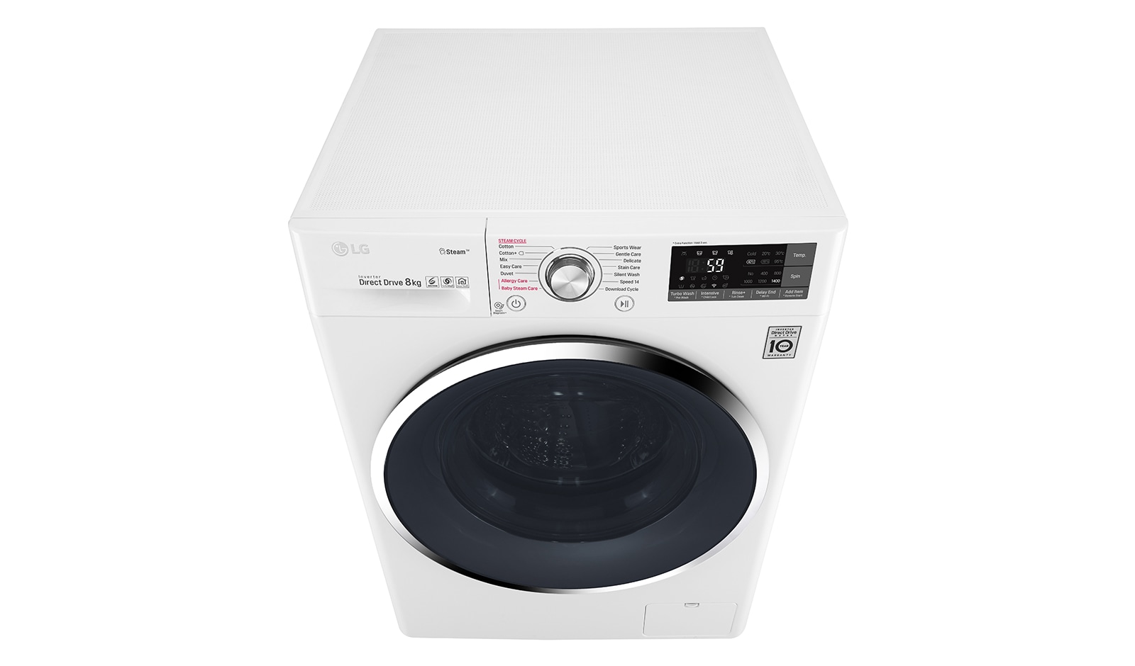 LG Waschmaschine | Serie 7 | 8 kg | Steam™ | TurboWash™ | Smart ThinQ™, F14WM8TS2