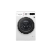 LG Waschmaschine | Serie 9 | 8 kg | TrueSteam™ | TurboWash™ | SmartThinQ™ | Noble Steel & Schwarz, F14WM8TT1